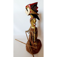 Wayang pop met bijzonder hoofd